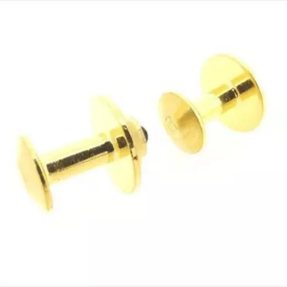 Dunhill cuffs GP Gold Mens Authentic Used